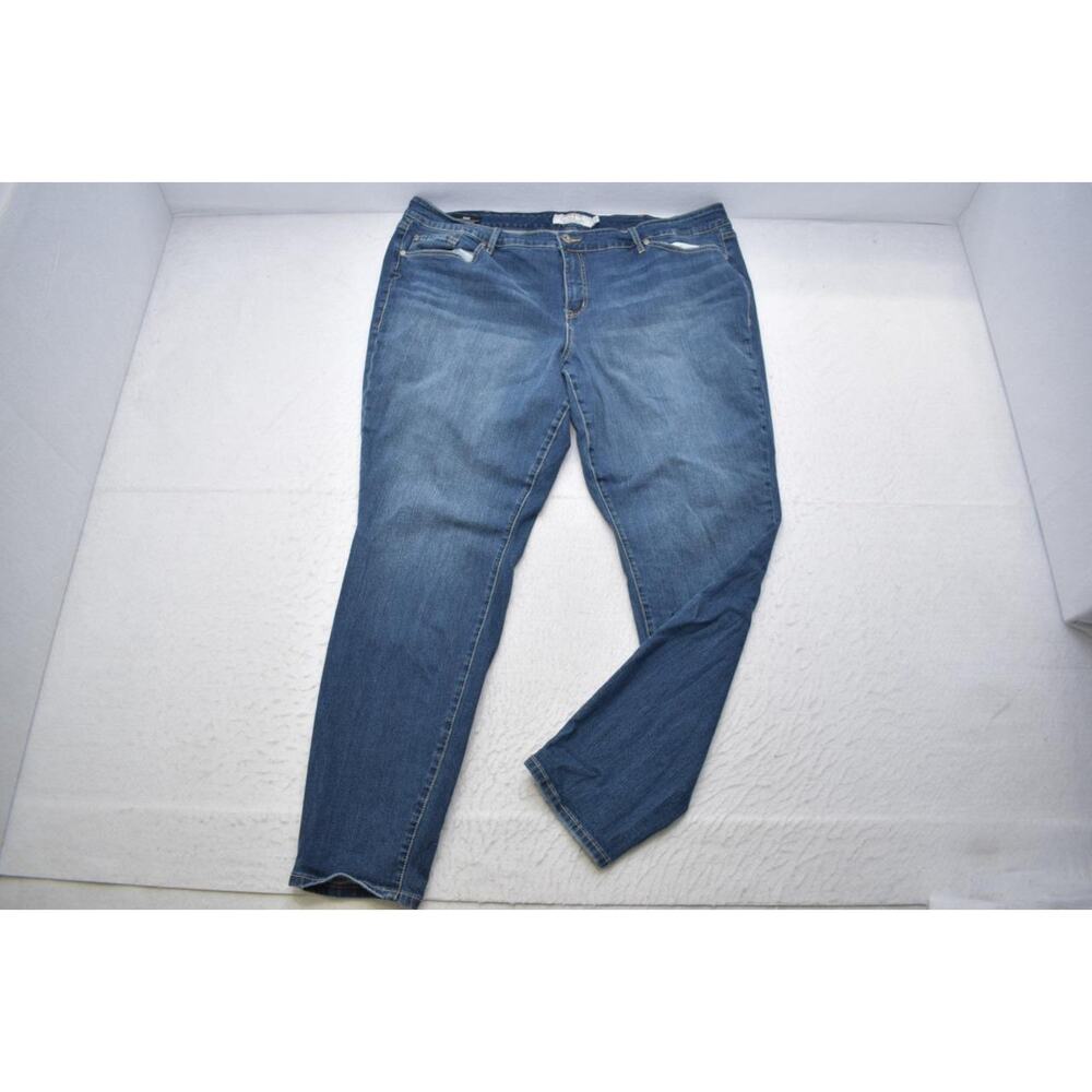 Torrid Skinny Jeans Blue Denim Stretch Womens Size 24 x 34